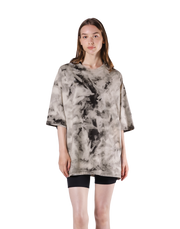 Tie Dye Big T-Shirt - Ivory