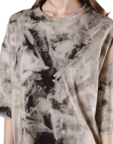 Tie Dye Big T-Shirt - Ivory