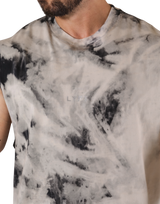 Tie Dye No Sleeve - Ivory