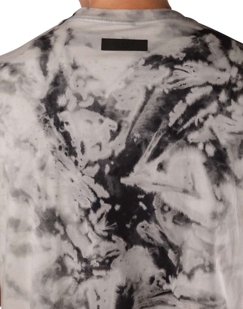 Tie Dye Big T-Shirt - Ivory