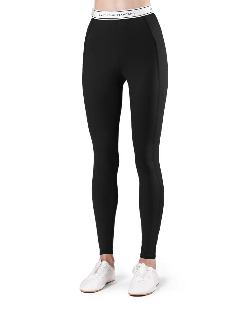 LÝS Rib Leggings - Black