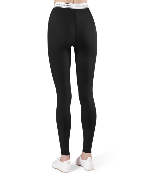 LÝS Rib Leggings - Black