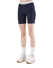 LÝS Rib Woven Shorts - Navy