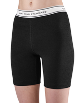 LÝS Rib Woven Shorts - Black