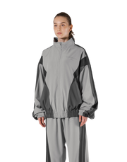 2Line Oversize Track Jacket - Grey