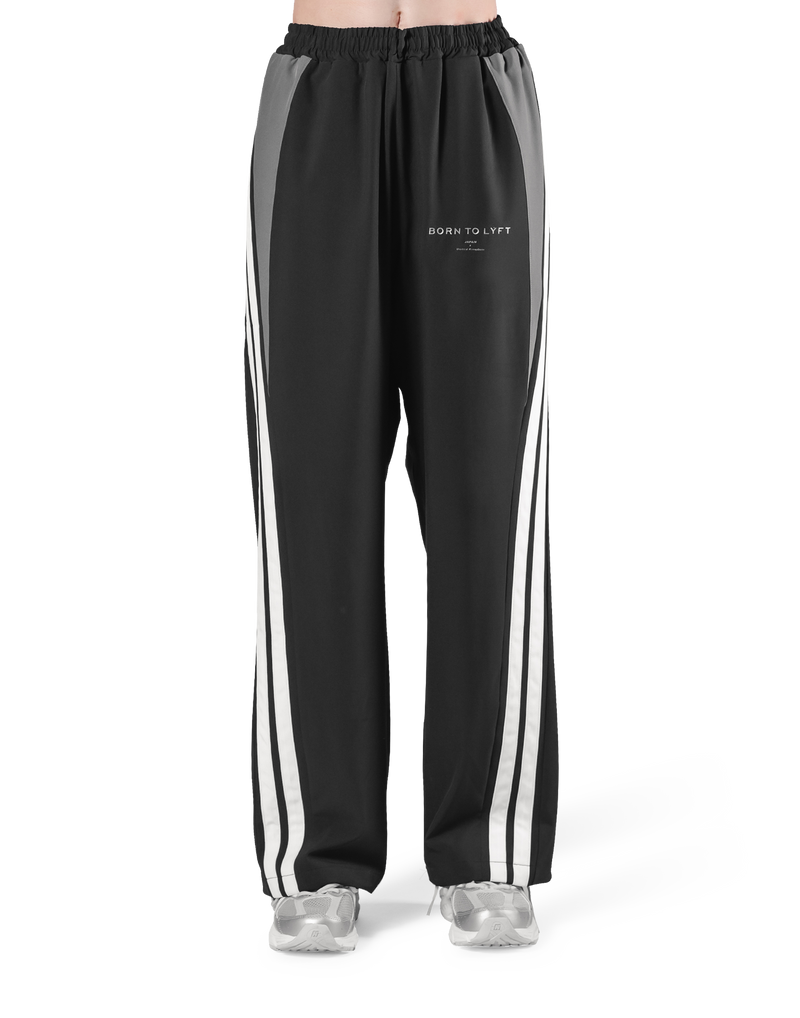 2Line Adjustable Wide Track Pants 2 - Black