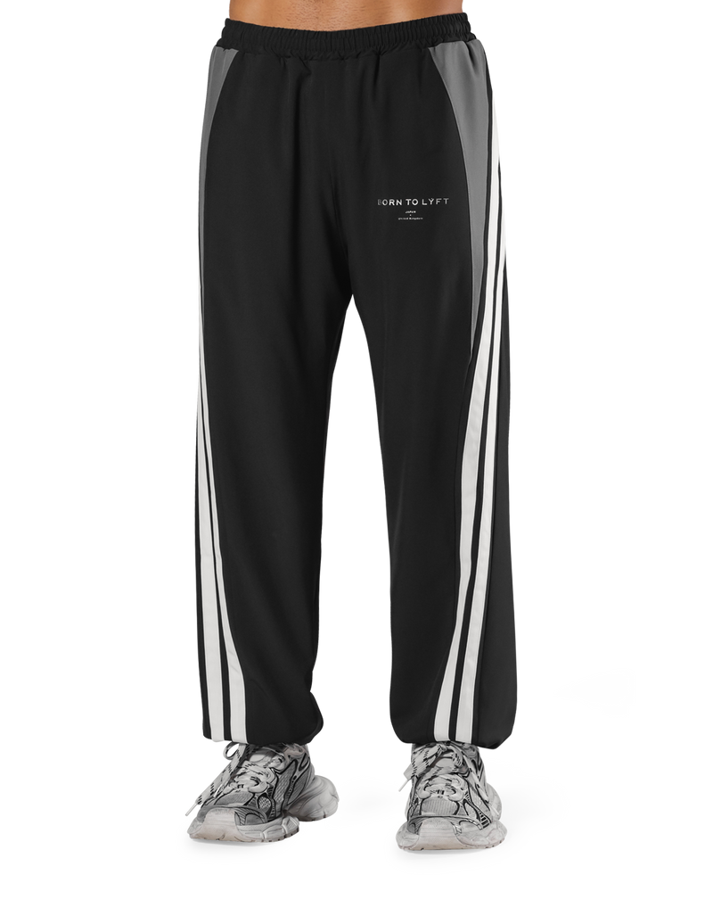 2Line Adjustable Wide Track Pants 2 - Black