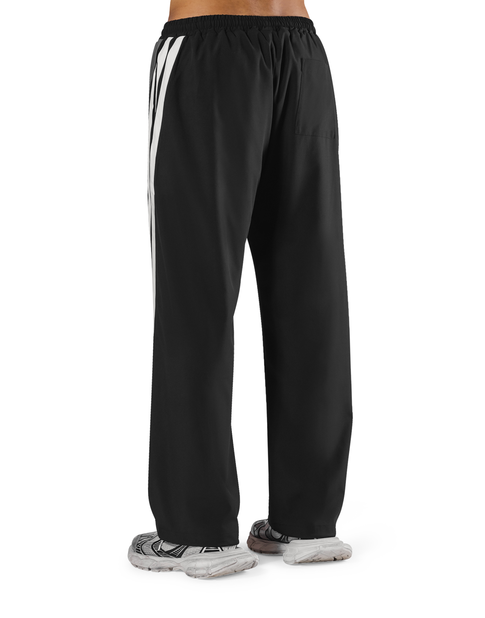 2Line Adjustable Wide Track Pants - Black – LÝFT 2Line Adjustable Wide Track Pants - Black – LÝFT