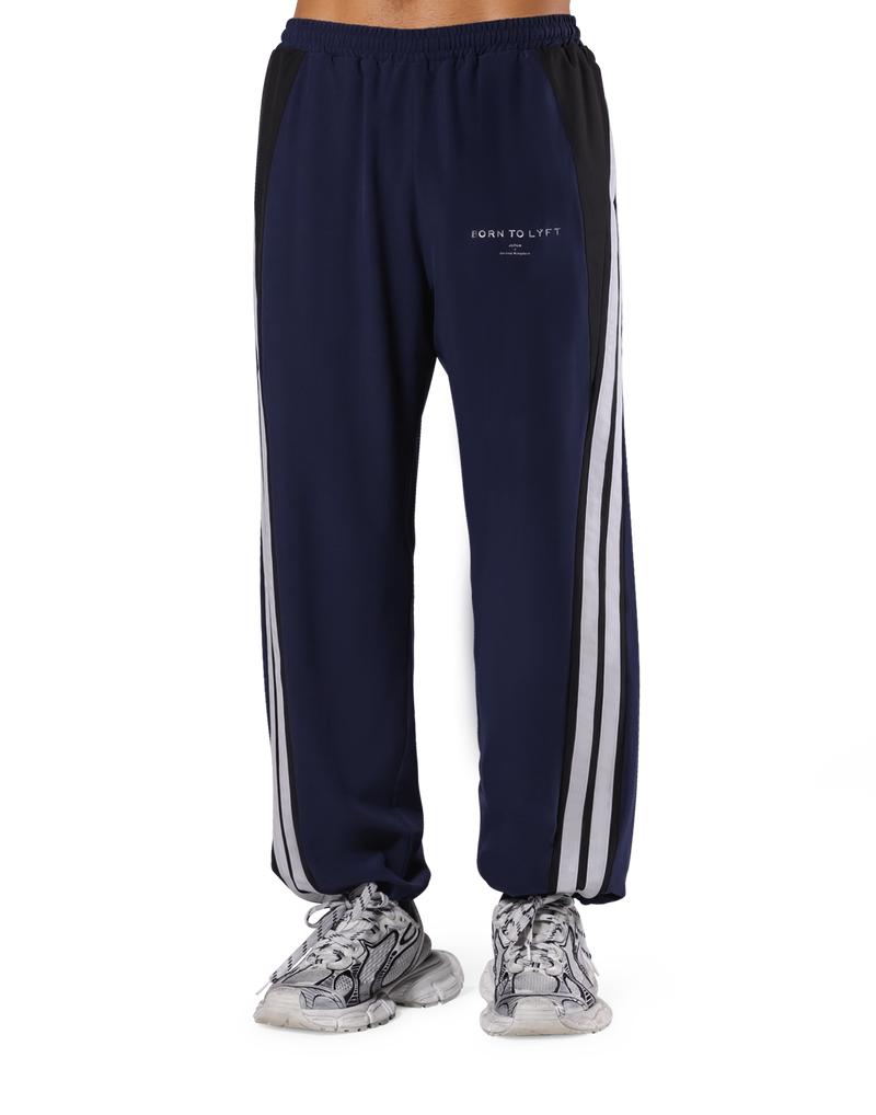 2Line Adjustable Wide Track Pants 2 - Navy