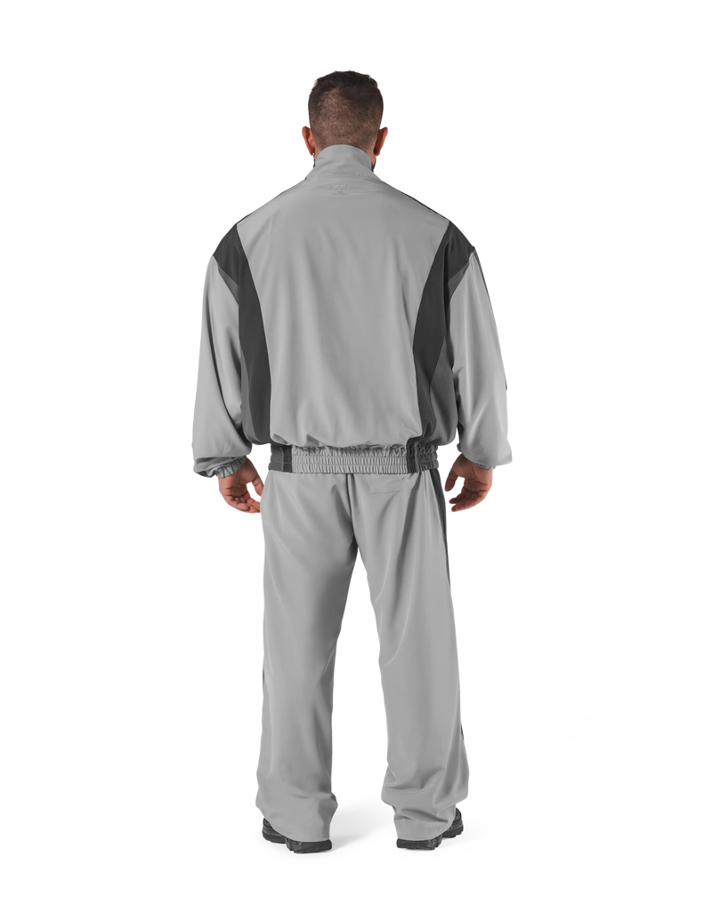 2Line Oversize Track Jacket - Grey – LÝFT 2Line Oversize Track Jacket - Grey – LÝFT