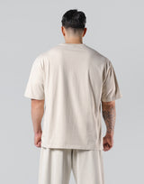LÝFT Vintage Logo Big T-Shirt - Ivory