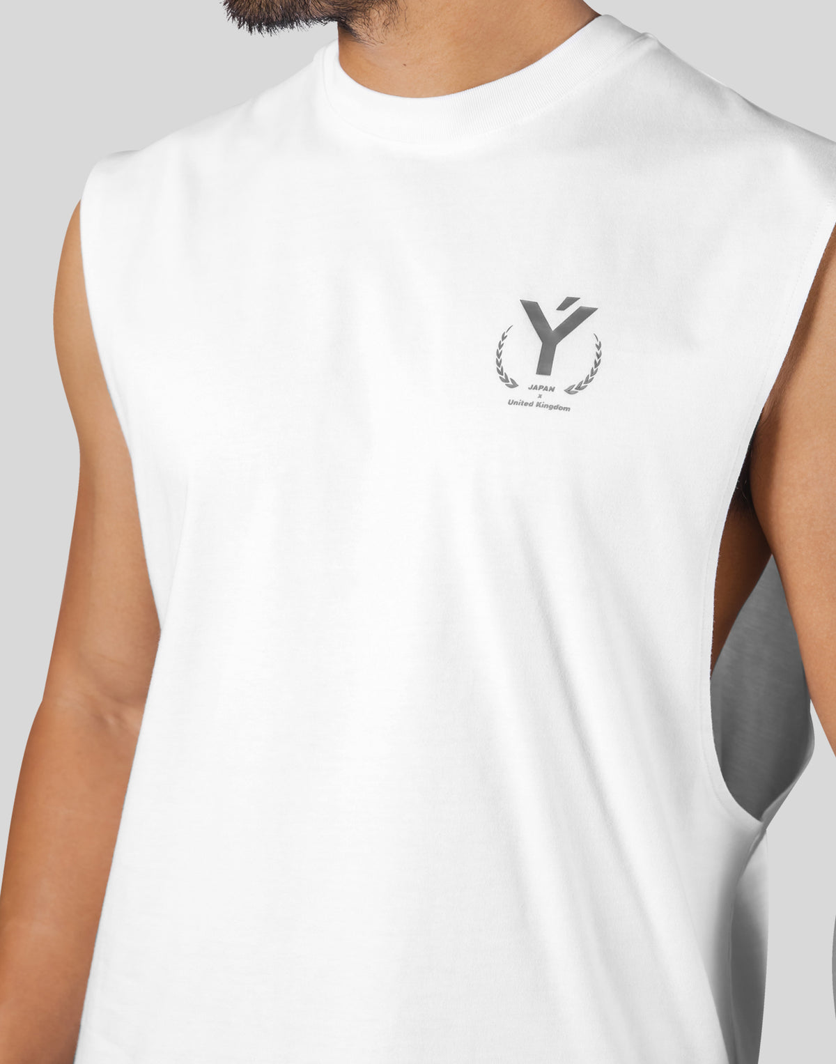 Laurel Y One Point No Sleeve - White
