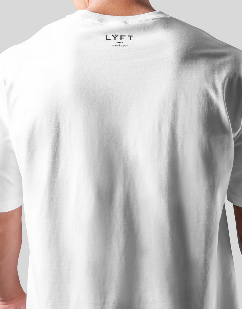 Wing L Logo Big T-Shirt - White – LÝFT
