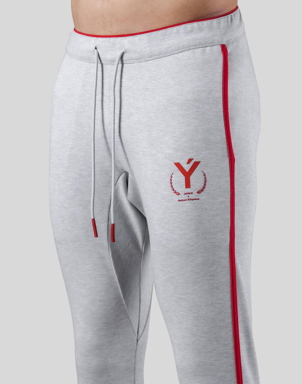 Laurel Y Piping Stretch Pants - Grey