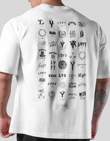 Heritage Logo Big T-Shirt - White