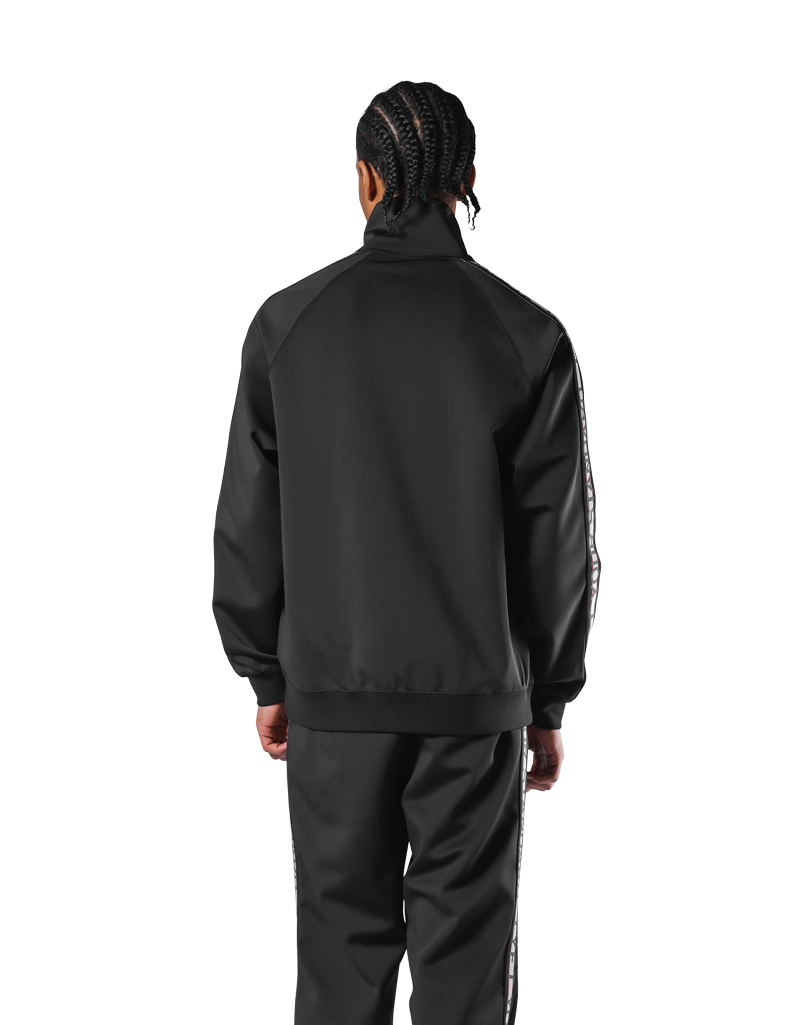 Logo Line Track Jacket - Black – LÝFT