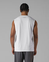 LÝFT Athletic Stretch Mesh Tanktop - White
