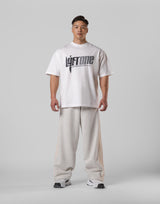 LÝFT ONE Graphic Big T-Shirt - White
