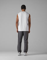 LÝFT Athletic Stretch Mesh Tanktop - White