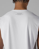 LÝFT Athletic Stretch Mesh Tanktop - White