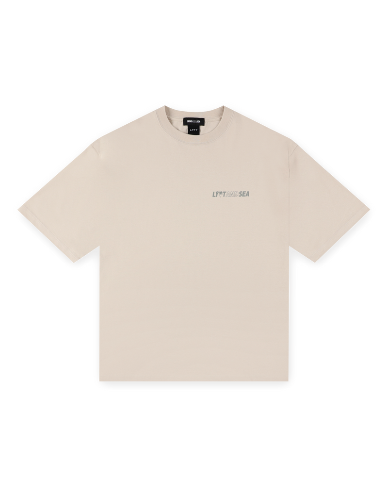 LÝFT × WIND AND SEA Limited Logo Big T-Shirt - Ivory