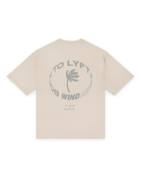 LÝFT × WIND AND SEA Limited Logo Big T-Shirt - Ivory