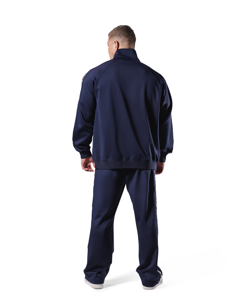 Logo Line Track Jacket - Navy – LÝFT Logo Line Track Jacket - Navy – LÝFT