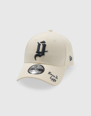 LÝFT × New Era 9Forty Old Ý Logo - White
