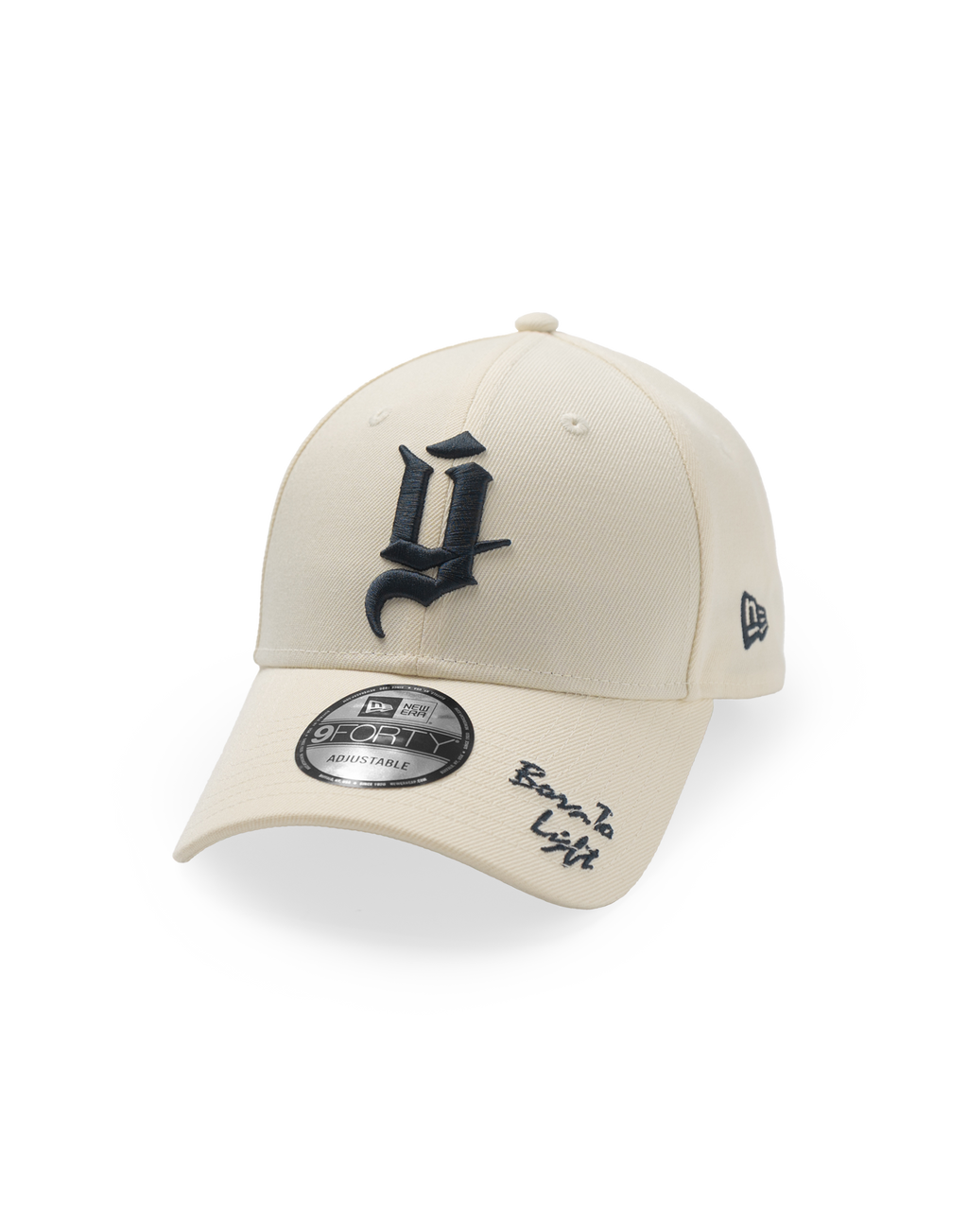 LÝFT × New Era 9Forty Old Ý Logo - White LÝFT × New Era 9Forty Old Ý Logo - White