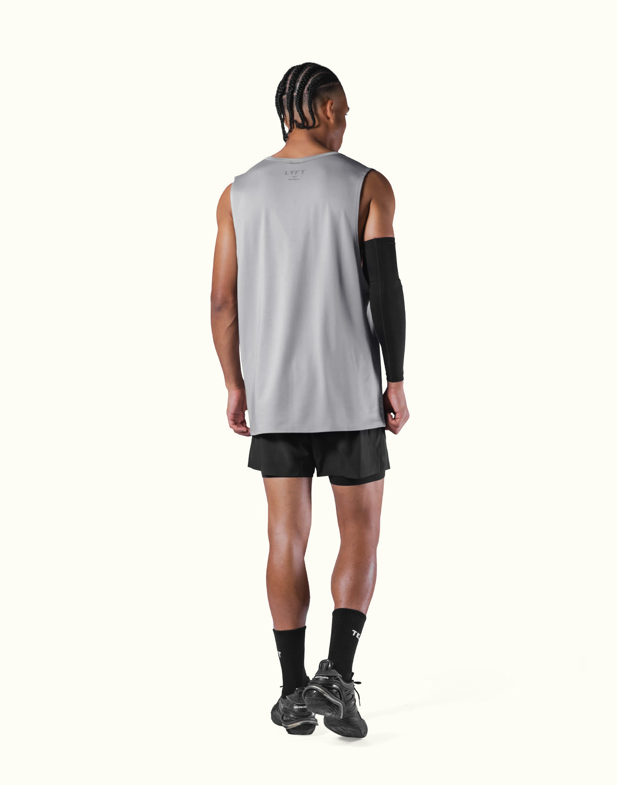 2Way Stretch Loose Fit Tanktop Ver.2 - Grey