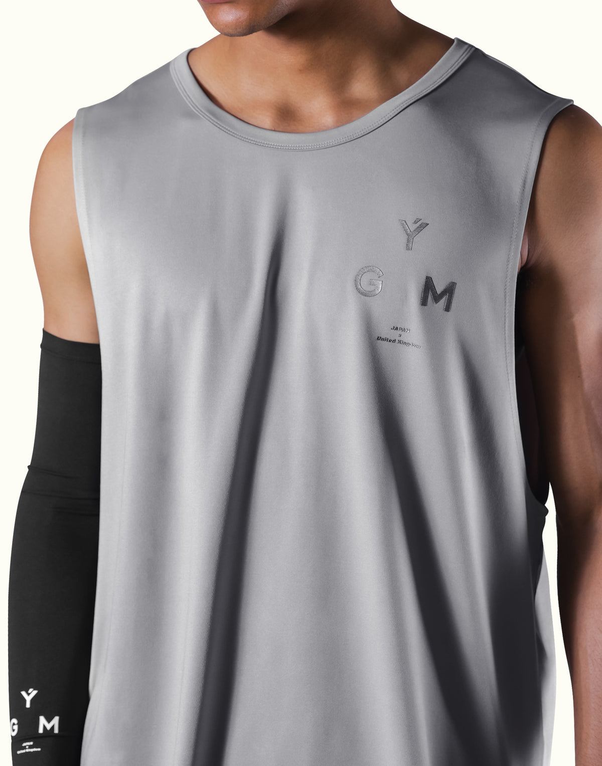 2Way Stretch Loose Fit Tanktop Ver.2 - Grey