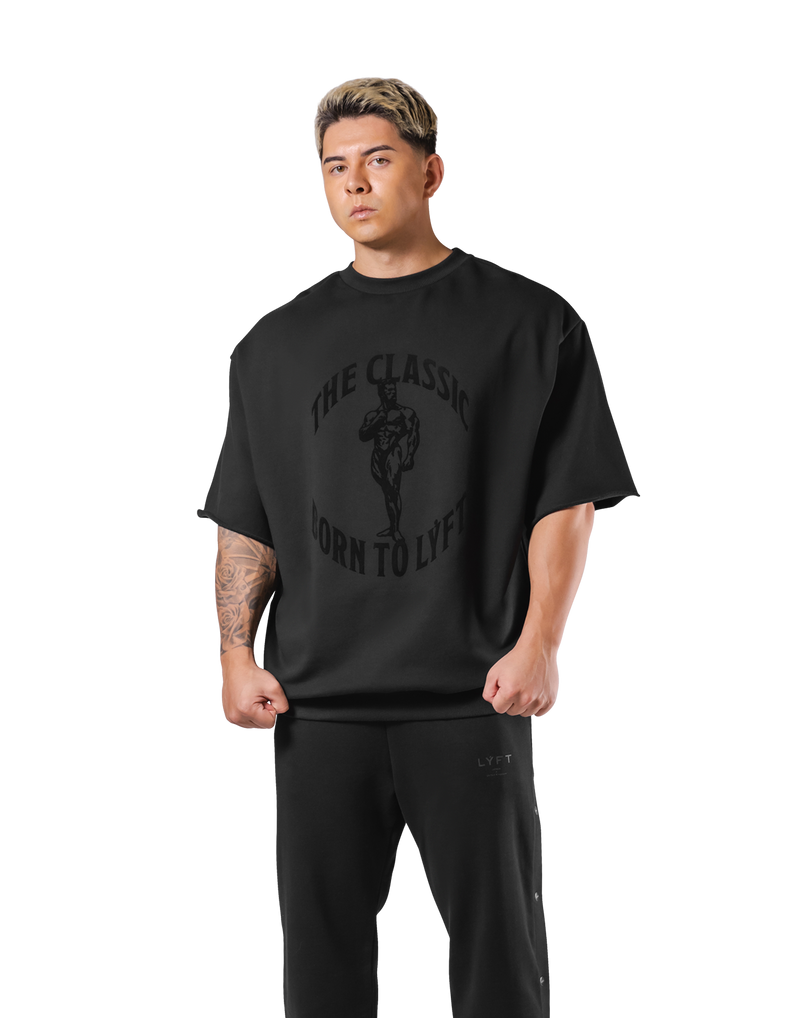 The Classic Sweat Extra Big T-Shirt - Black