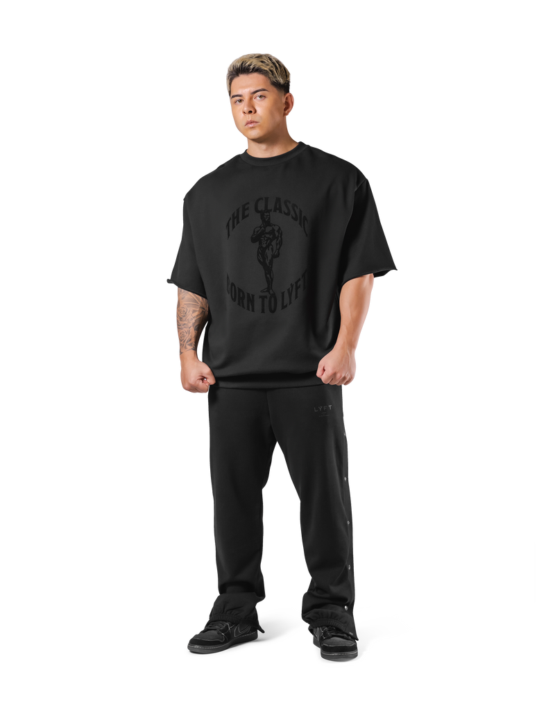 The Classic Sweat Extra Big T-Shirt - Black