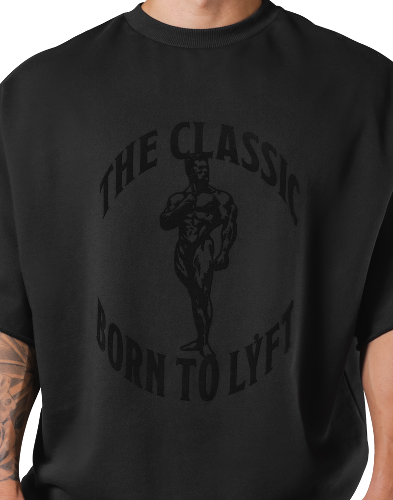 The Classic Sweat Extra Big T-Shirt - Black