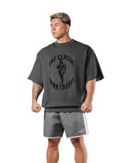 The Classic Sweat Extra Big T-Shirt - D.Grey