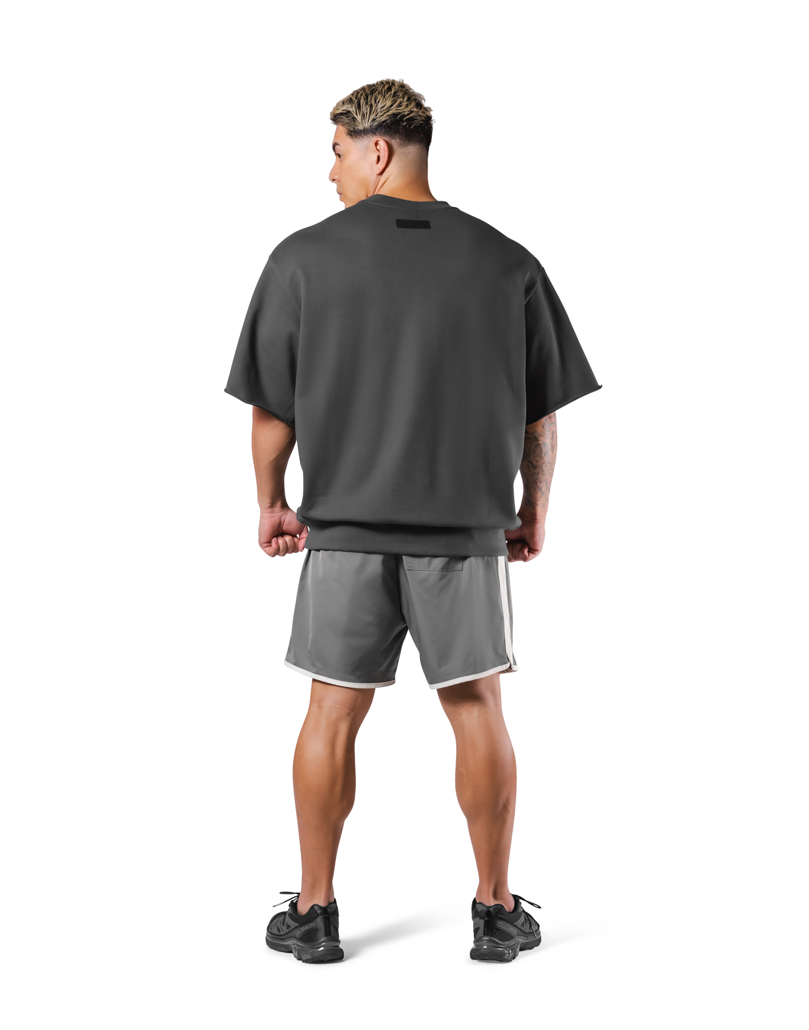 The Classic Sweat Extra Big T-Shirt - D.Grey – LÝFT The Classic Sweat Extra Big T-Shirt - D.Grey – LÝFT