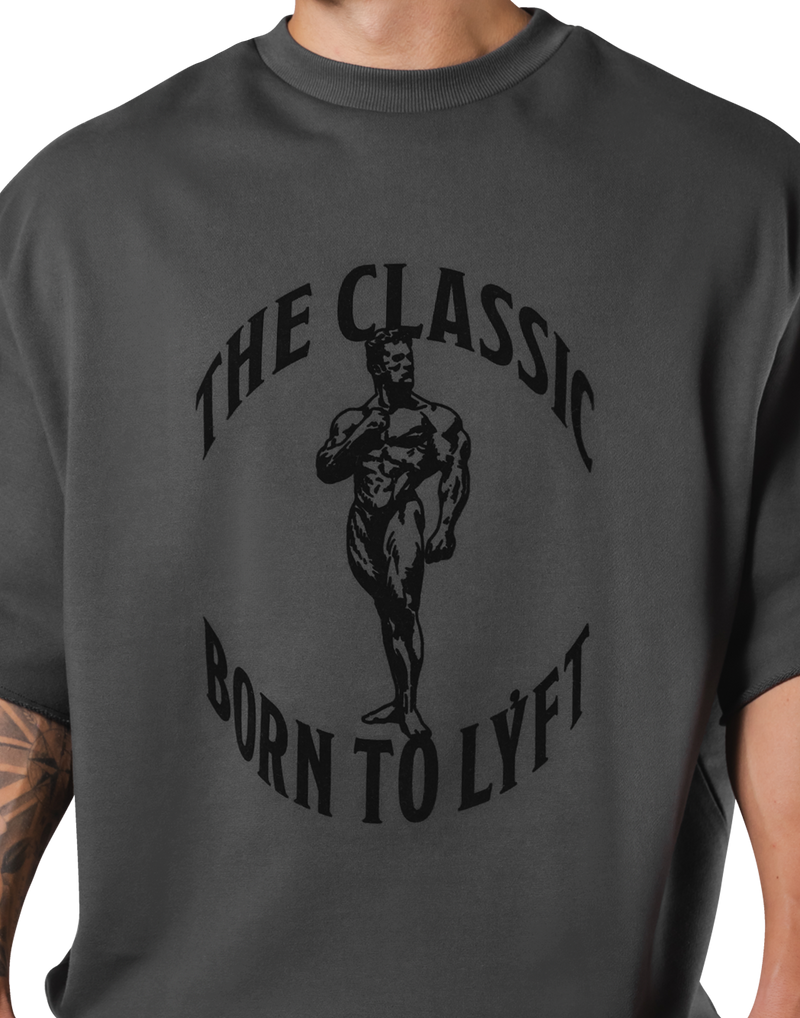 The Classic Sweat Extra Big T-Shirt - D.Grey