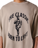 The Classic Sweat Extra Big T-Shirt - Beige