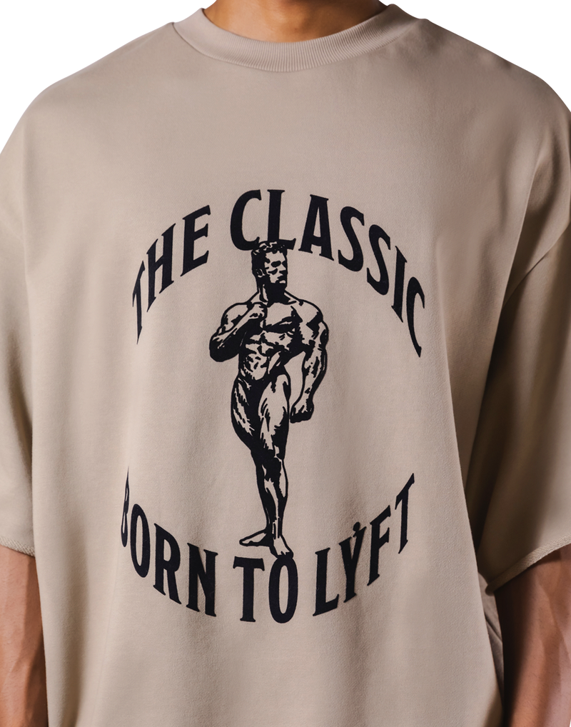 The Classic Sweat Extra Big T-Shirt - Beige