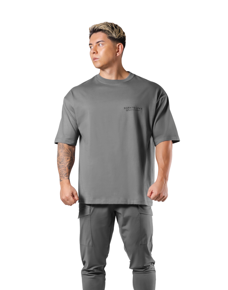 Athletic Identity Big T-Shirt - D.Grey