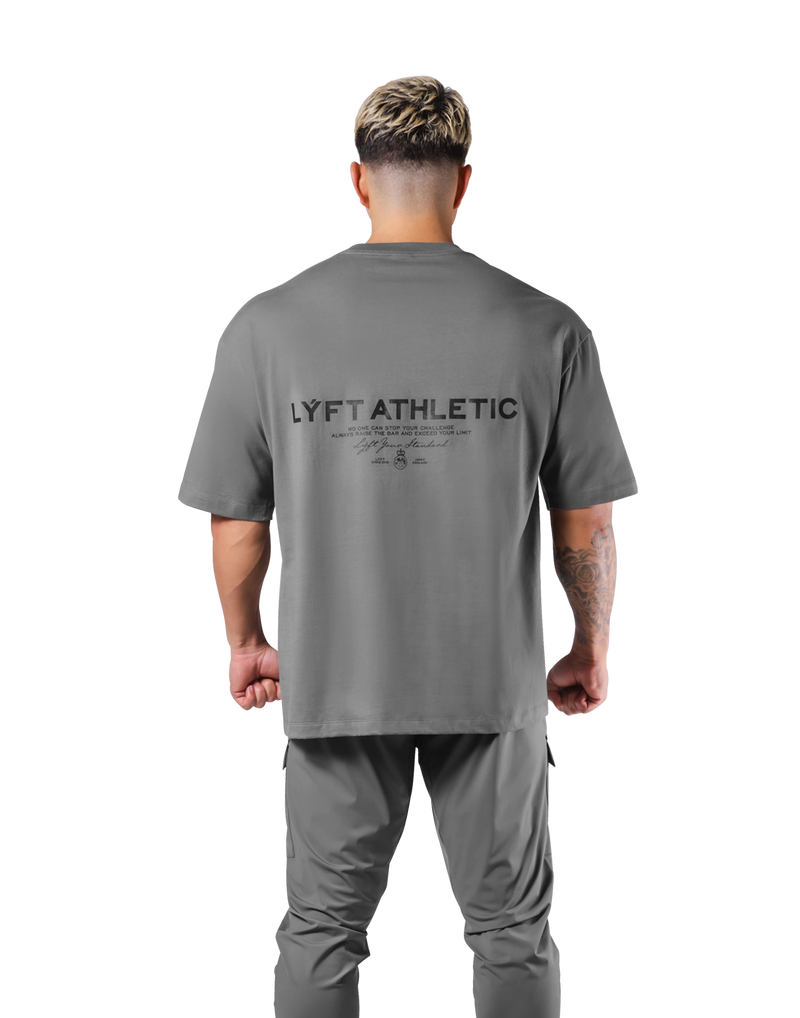 Athletic Identity Big T-Shirt - D.Grey