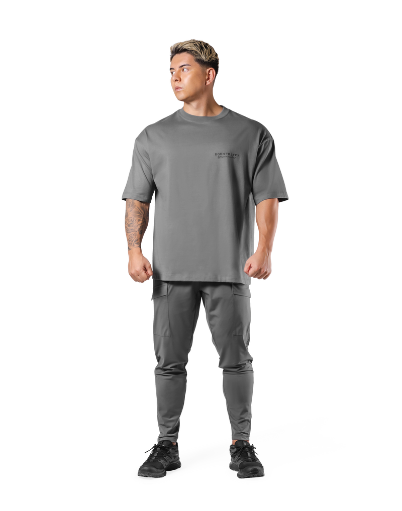 Athletic Identity Big T-Shirt - D.Grey