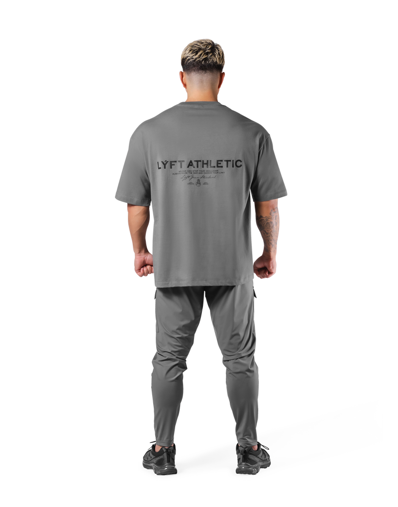 Athletic Identity Big T-Shirt - D.Grey