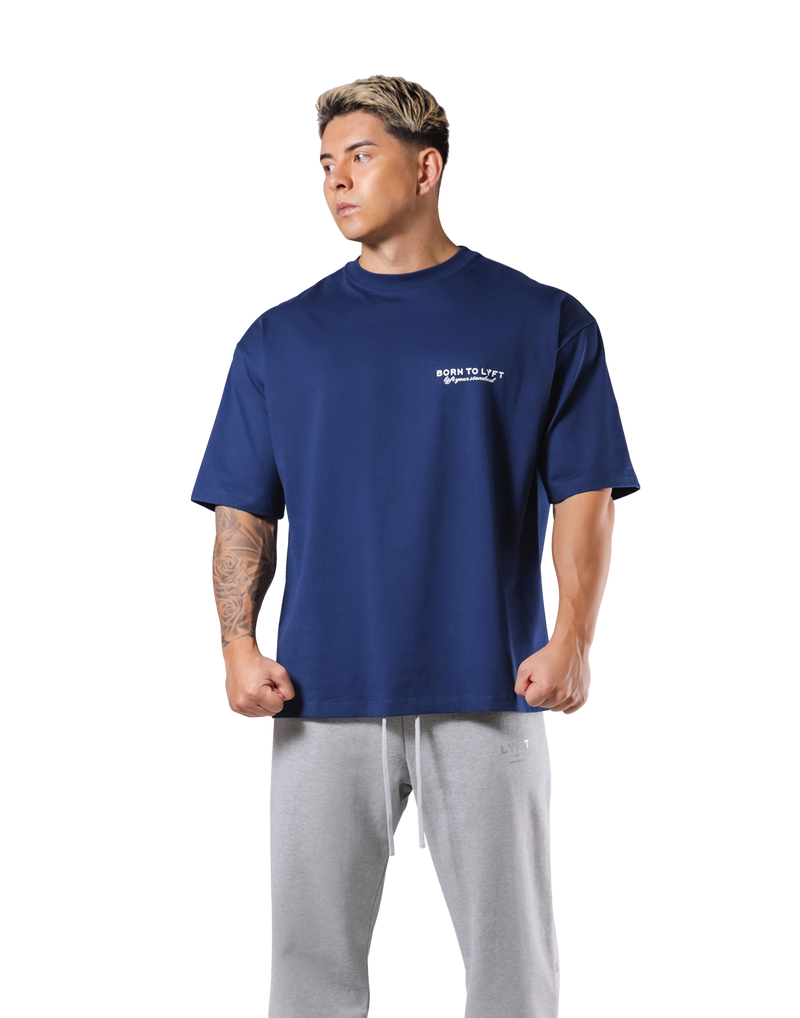 Athletic Identity Big T-Shirt - Navy