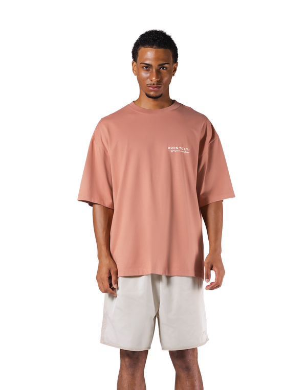 Athletic Identity Big T-Shirt - Coral