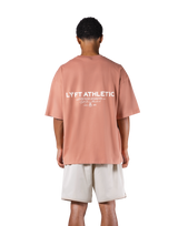 Athletic Identity Big T-Shirt - Coral