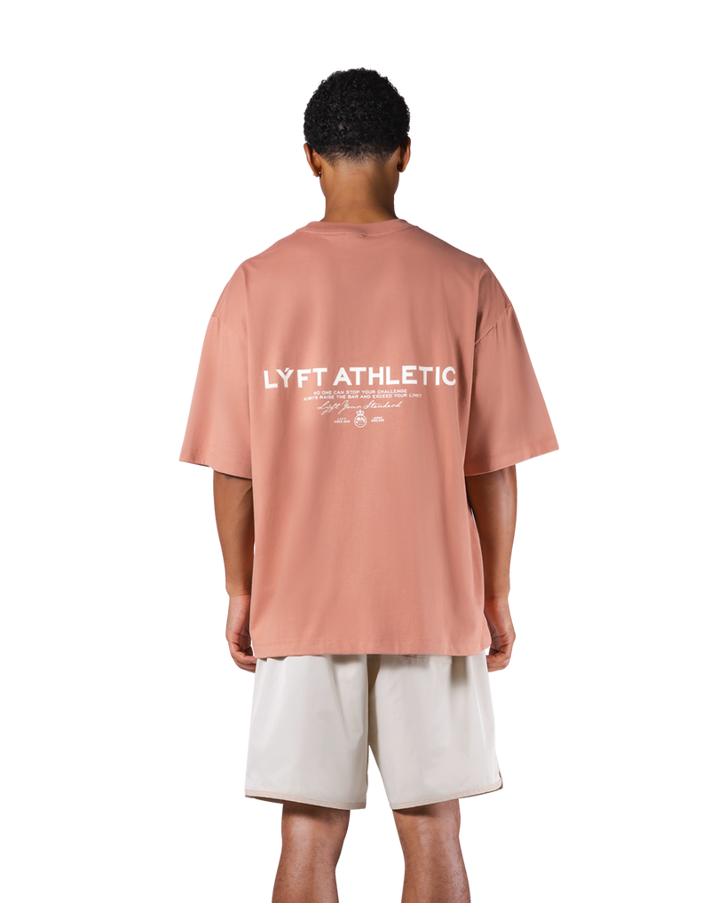 Athletic Identity Big T-Shirt - Coral