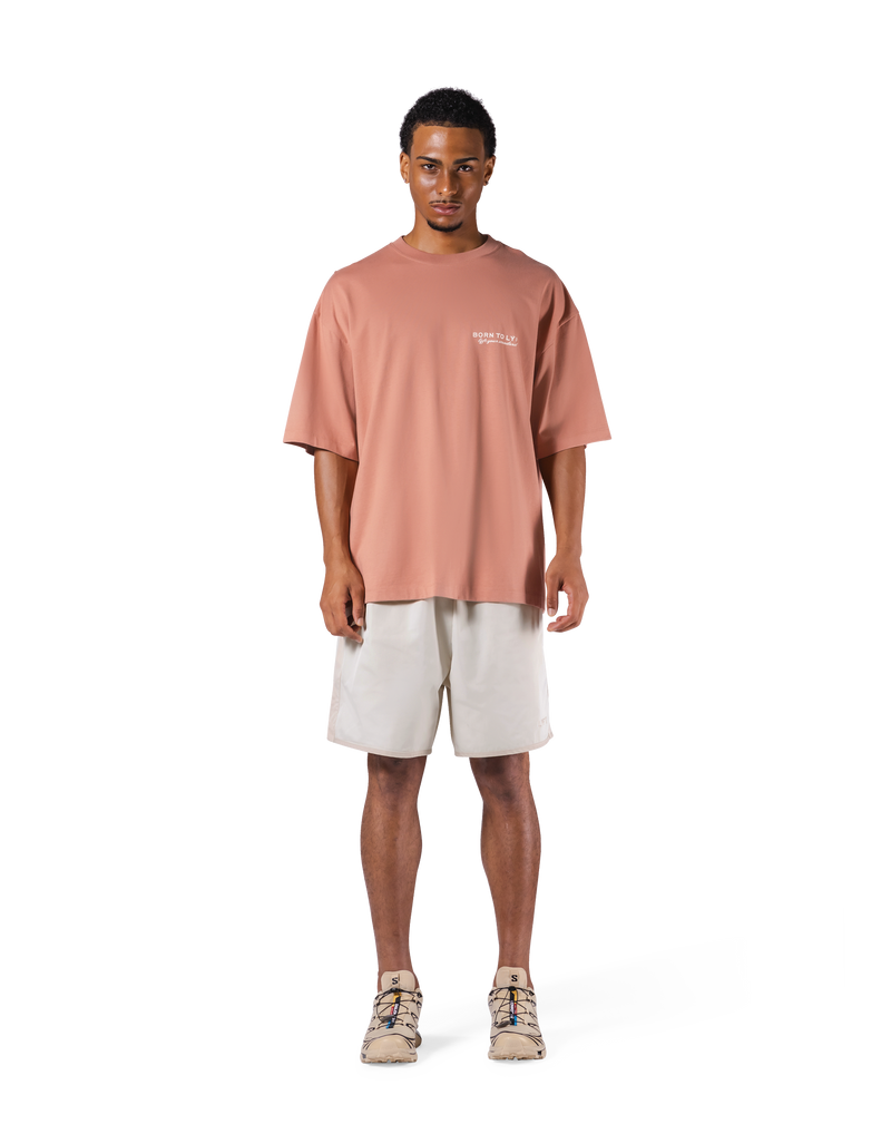 Athletic Identity Big T-Shirt - Coral