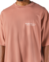 Athletic Identity Big T-Shirt - Coral