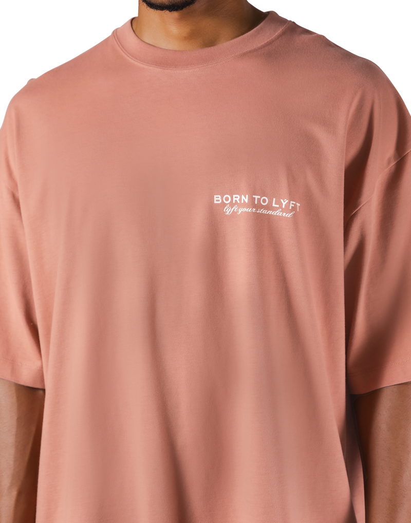 Athletic Identity Big T-Shirt - Coral